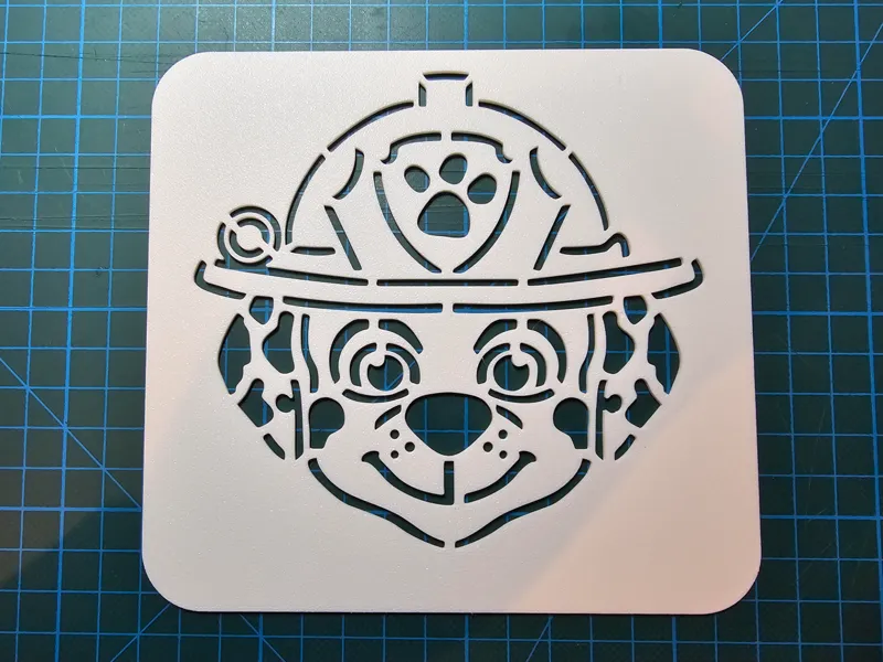 PawPatrol Marshall Stencil