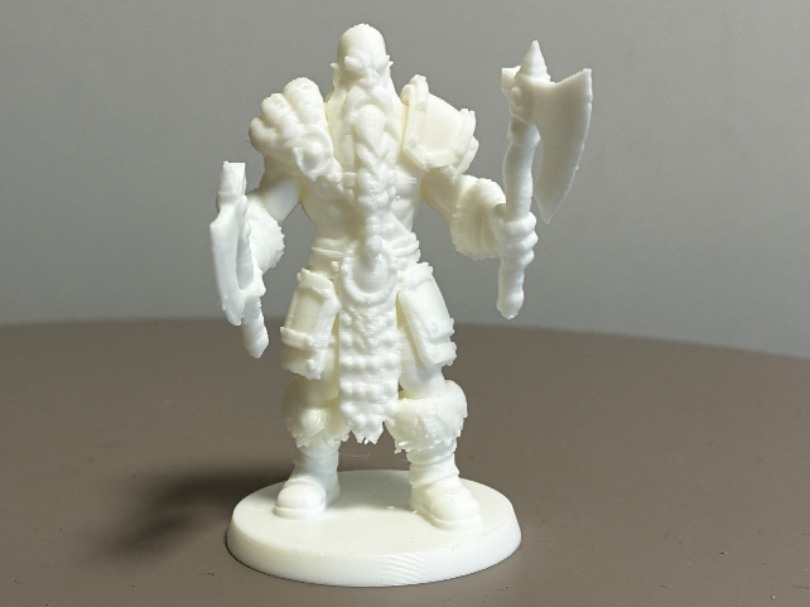 Human Barbarian Viking Dual Axe Tabletop mini