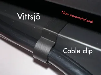 Ikea Vittsjö Cable Clip