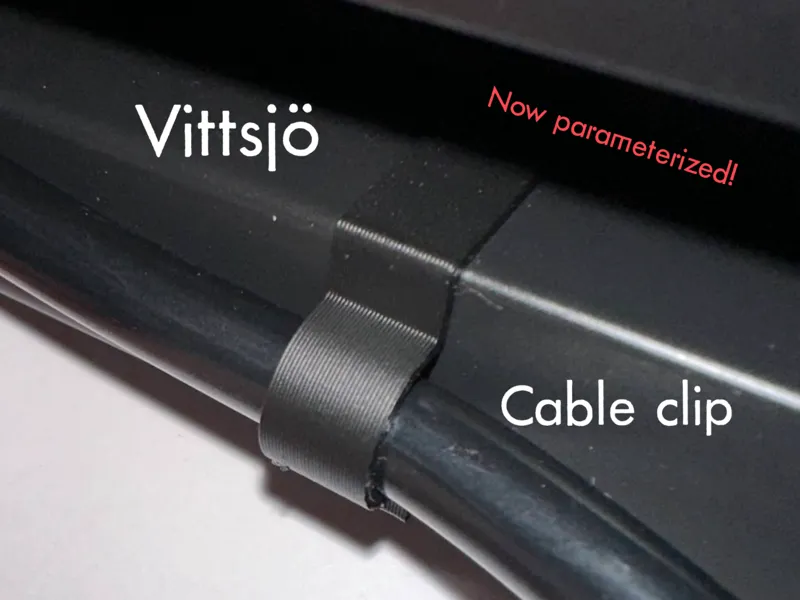 Ikea Vittsjö Cable Clip