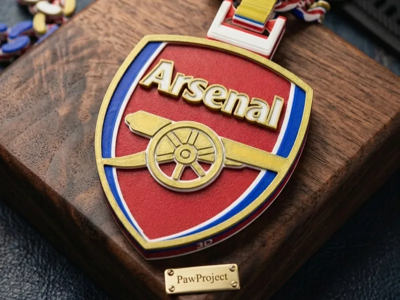 Arsenal FC Necklace