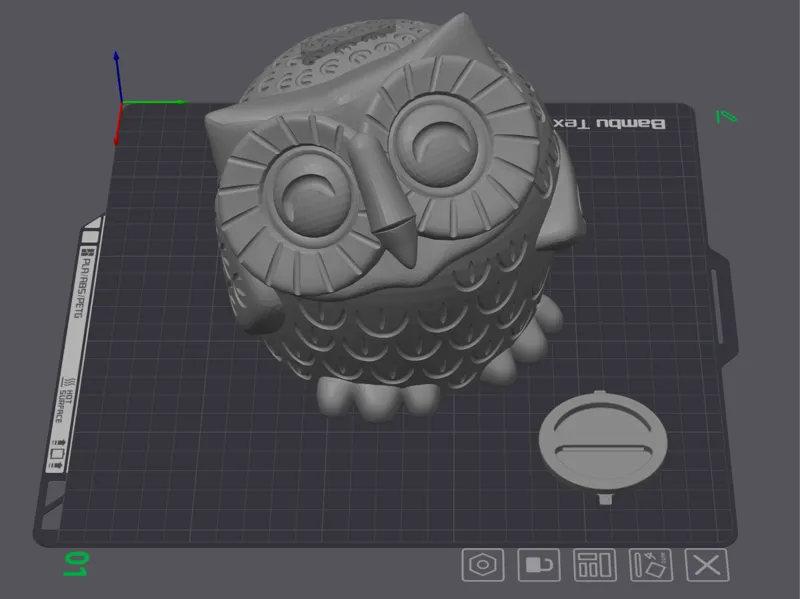 OWL Piggy bank