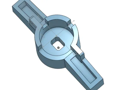 Special key for EWS water/heating shut-off valves