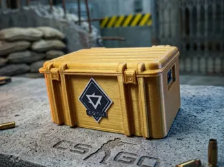 Counter strike case box, multiparts, no ams.