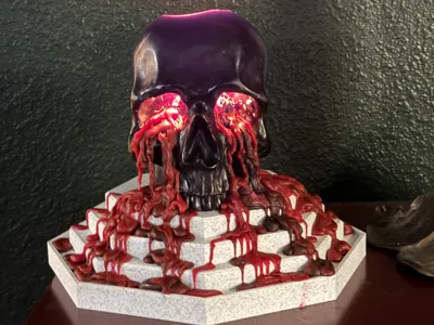 Candle Drip Pyramid Tray