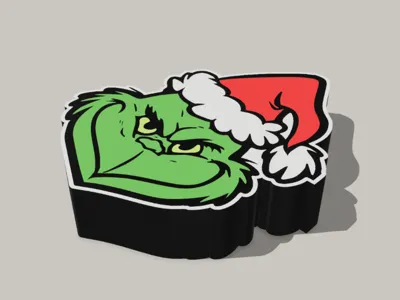 Grinch Light Box