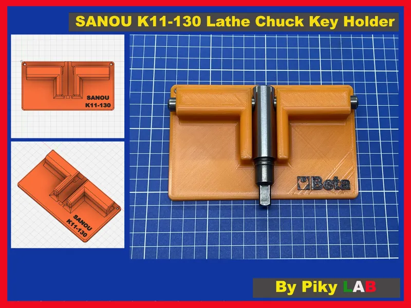 SANOU K11-130 Lathe Chuck Key Holder