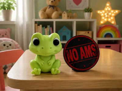 Cute Baby Frog