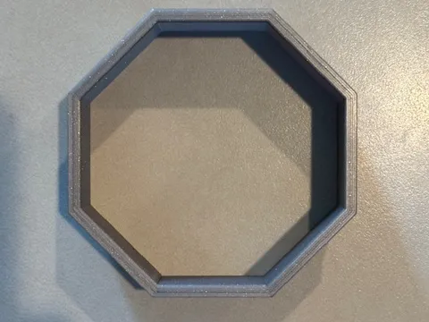 Octagon cookie cutter