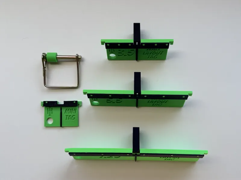 Stringline Wall Layout Tags