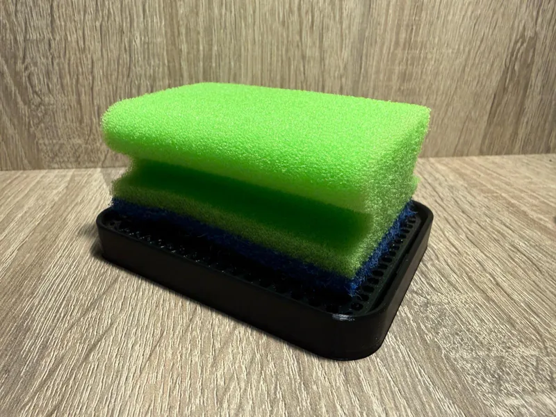 Küchenschwamm Abtropfschale