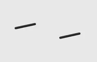 ONLY Dowel Peg 2x22 (Bambu Brass Dowel Peg Replacement)