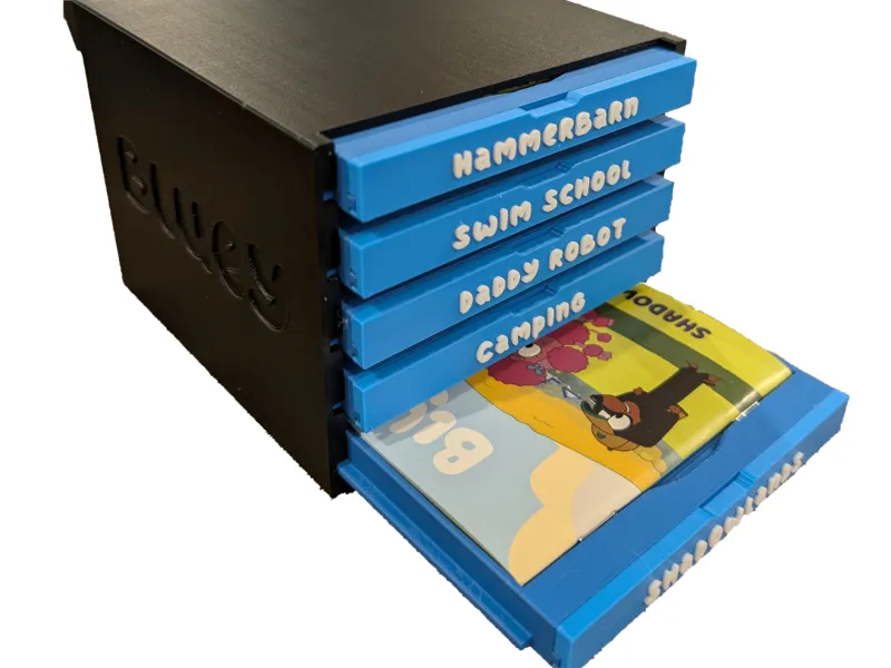 Bluey Mini Book Holder