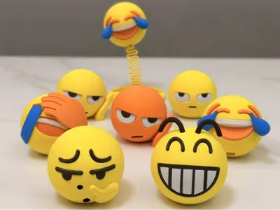 Emoji Part 3 (grinning + nose-picking)