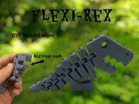 Flexi-Rex aux bords arrondis et dents avant — photo 2