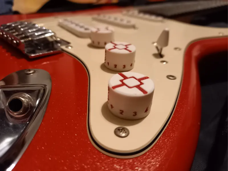 Bouton Potentiomètre guitare 