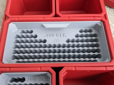 .300 BLK Rectangular Bin Insert