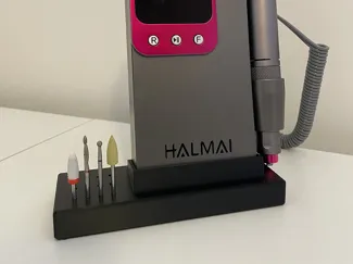 Halmai Nail Drill Caddy & Bit Holder