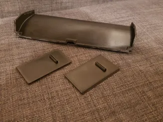 SH02 Back Vent Heat Redirect and Blocker Plate