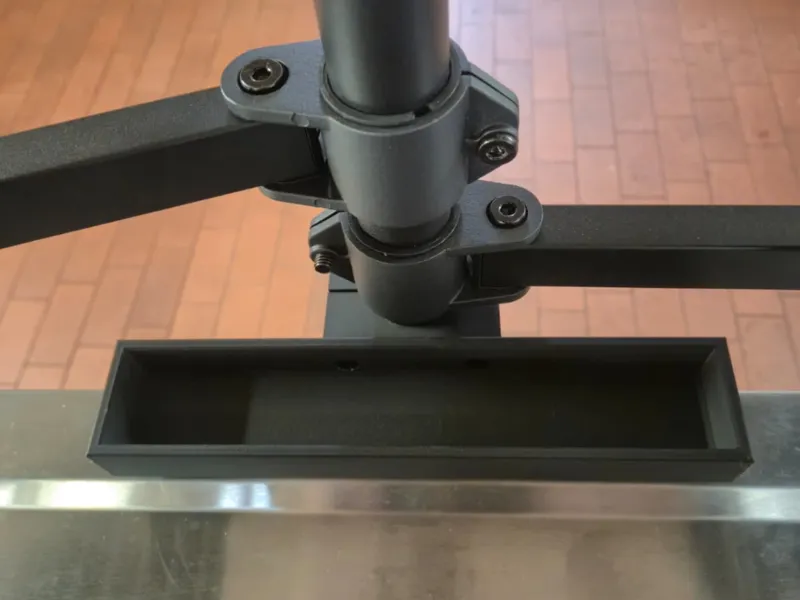 Tray for a pole