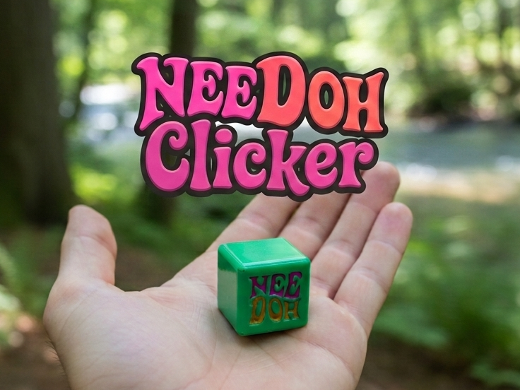 NeeDoh Clicker v2 - Cube 