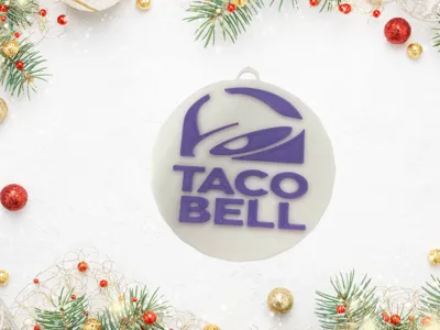 Taco Bell Christmas Ornament