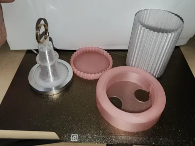 Ring Holder with Light (Glow Within) - HALO NEST