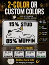 AMS 2-Color Face Down — Fast & Clean