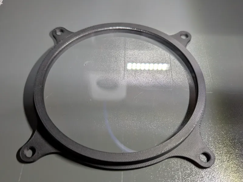 Print on Acrylic Clearview Enclosure Exhaust Cover