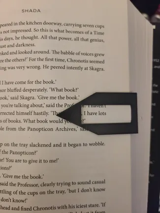 Last Line Bookmark 