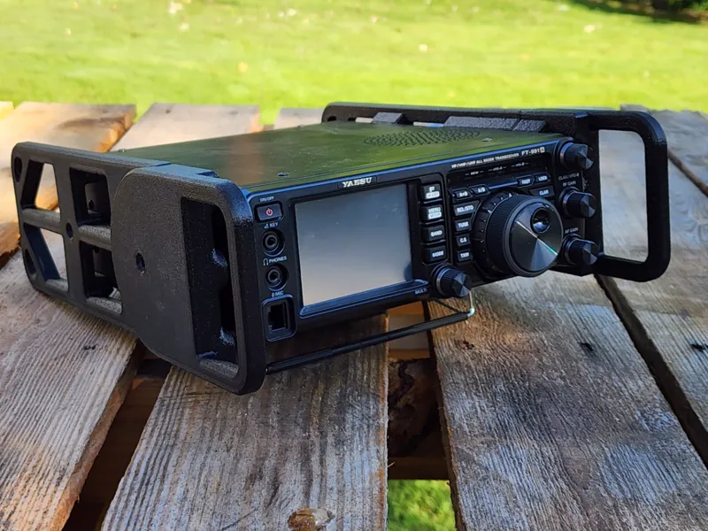 Yaesu FT-991A Protective Side Rail and Handle