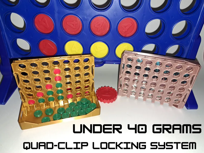 Compact Connect 4 (Pocket/Travel sized)