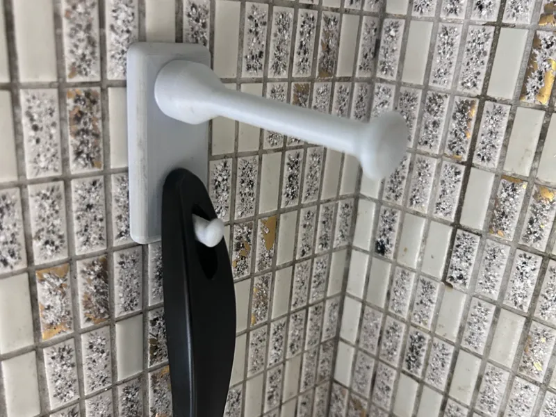 Dish cloth and brush hanger wall mount