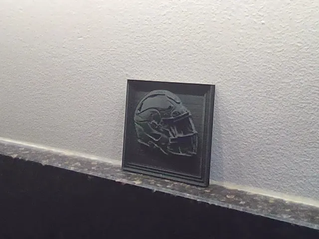 Vikings helmet relief