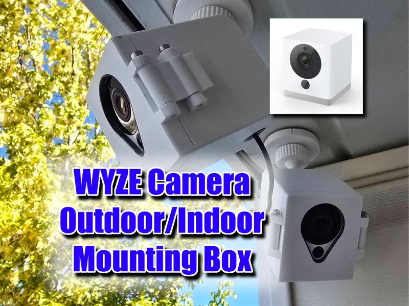 Wyze Cam v2 Indoor / Outdoor Mounting Box & Mounts