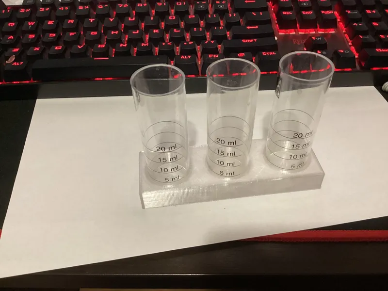 holder for JBL test tubes