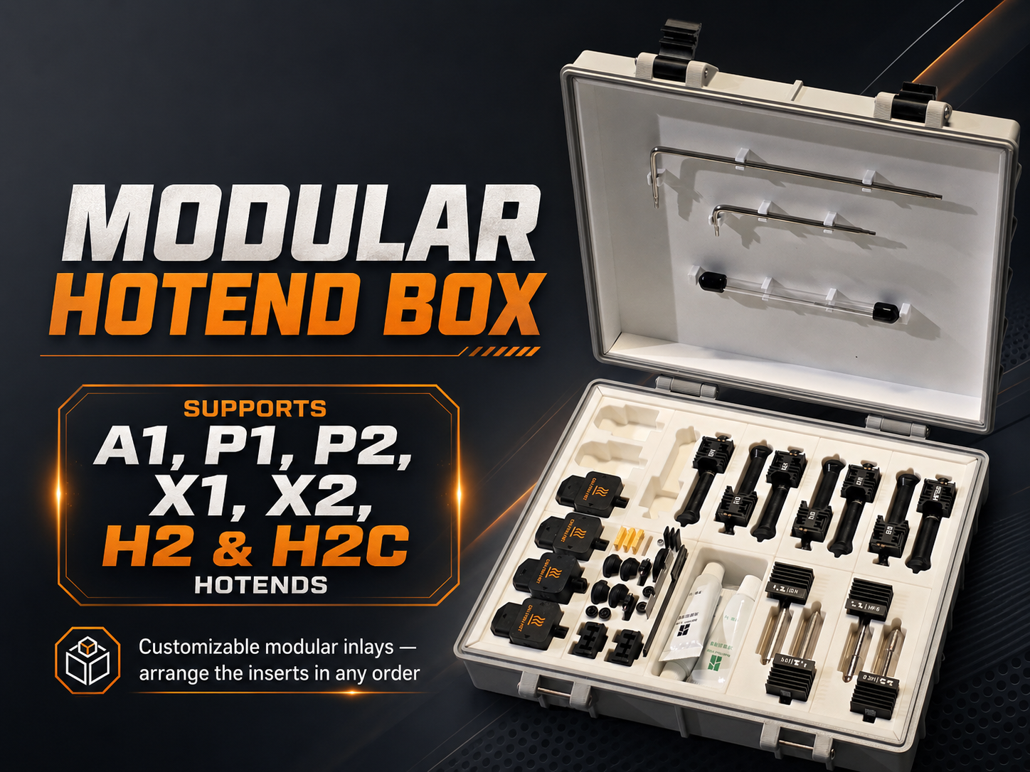 Customizable Modular Hotend Box (v3)