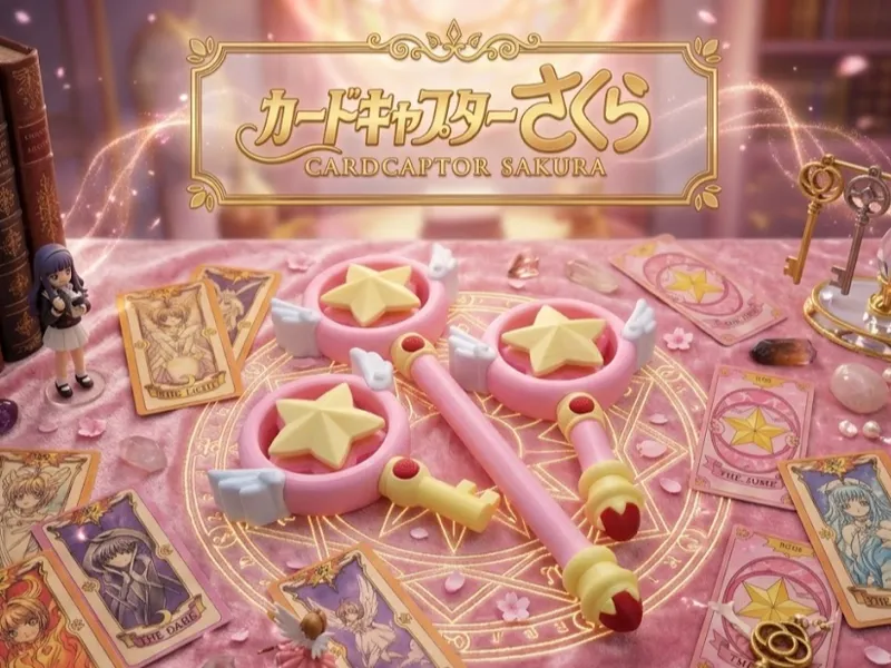 Cardcaptor Sakura Star Rod fidget click toy