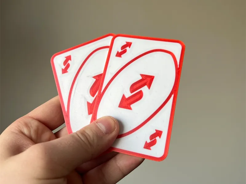 Reverse card game