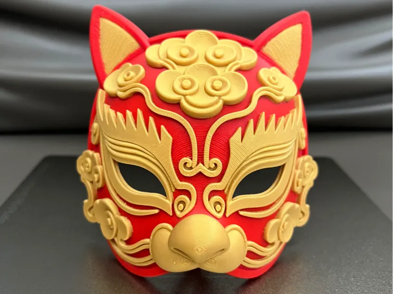 戏曲猫面具