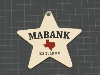Mabank Star Ornaments