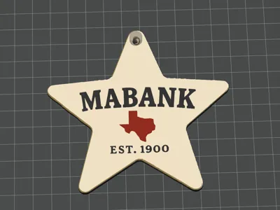 Mabank Star Ornaments