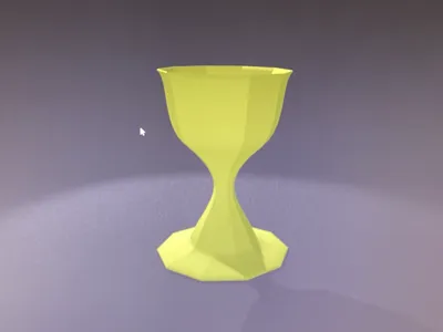 Low Polly Goblet 
