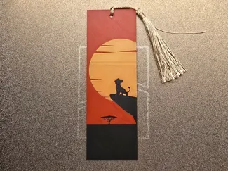 Marque page Le roi Lion - Simba