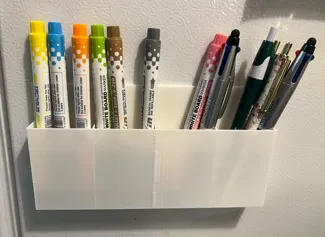 Refrigerator Marker Caddy, Magnetic