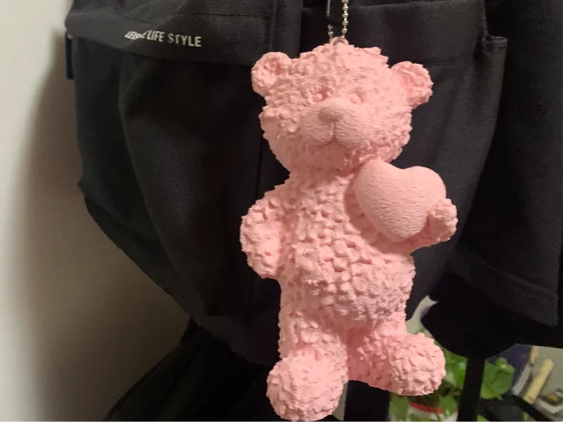 Plush lovebear bag charms