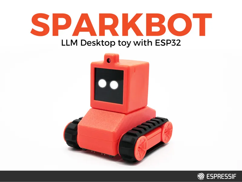 ESP-Sparkbot 大模型AI桌面机器人