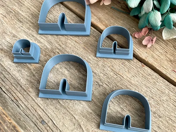 Emporte-pièces arc-en-ciel pour boucles d'oreilles
