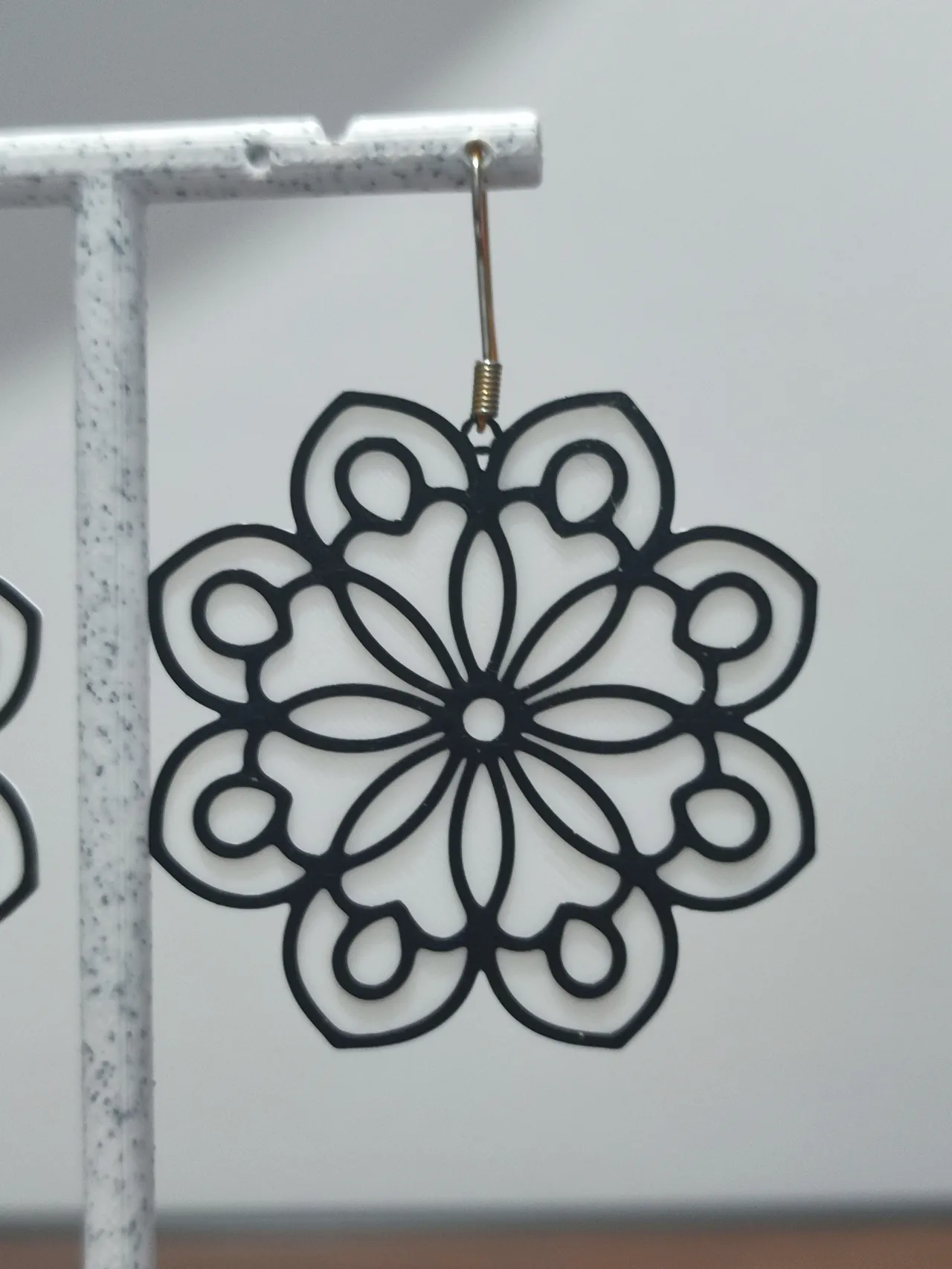 Aretes Flor de la Vida view 4