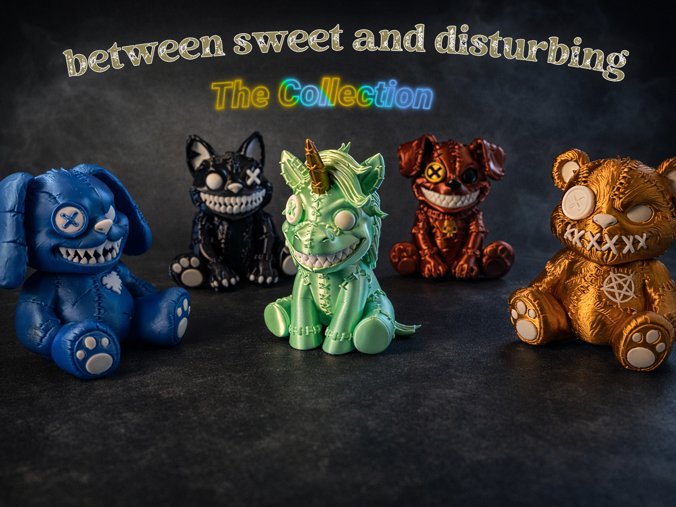 추천 3D 모델 – 호러 유니콘 – 타락한 동화